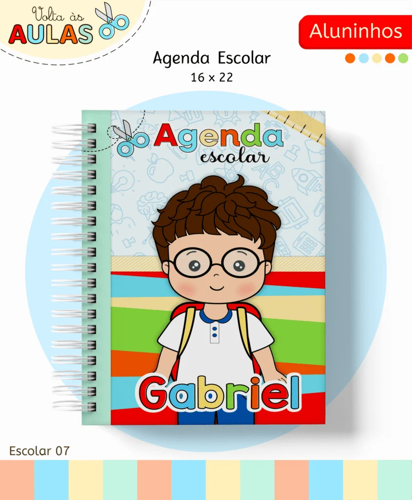 01-CAPA-AGENDA-scaled Aluninhos – Kit Escolar 2026 (Lina Criativa) - Imagem 1