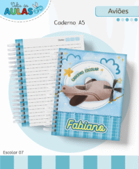 Aviões – Kit Escolar 2026 (Lina Criativa) - Imagem 3