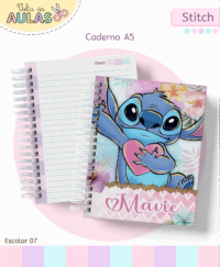 Stitch – Kit Escolar 2026 (Lina Criativa) - Imagem 12