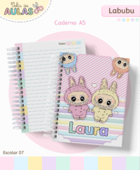 Labubu – Kit Escolar 2026 (Lina Criativa) - Imagem 7