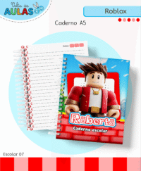 Roblox Menino – Kit Escolar 2026 (Lina Criativa) - Imagem 3