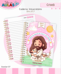 Cristão Menina – Kit Escolar 2026 (Lina Criativa) - Imagem 4