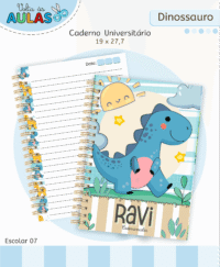 Dino – Kit Escolar 2026 (Lina Criativa) - Imagem 9