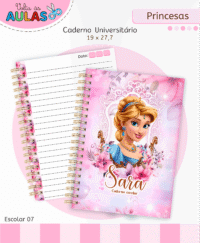 Princesas – Kit Escolar 2026 (Lina Criativa) - Imagem 4