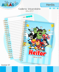 Heróis – Kit Escolar 2026 (Lina Criativa) - Imagem 4