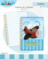 Aviões – Kit Escolar 2026 (Lina Criativa) - Imagem 5
