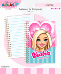 Barbie – Kit Escolar 2026 (Lina Criativa) - Imagem 7