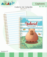Capivara – Kit Escolar 2026 (Lina Criativa) - Imagem 5