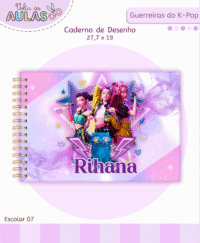 Guerreira do KPop – Kit Escolar 2026 (Lina Criativa) - Imagem 6