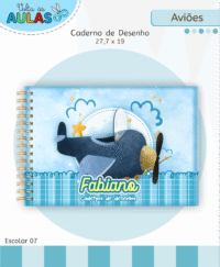 Aviões – Kit Escolar 2026 (Lina Criativa) - Imagem 6