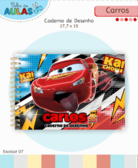 Carros Disney – Kit Escolar 2026 (Lina Criativa) - Imagem 6