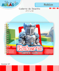 Roblox Menino – Kit Escolar 2026 (Lina Criativa) - Imagem 6