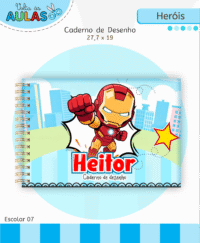 Heróis – Kit Escolar 2026 (Lina Criativa) - Imagem 6