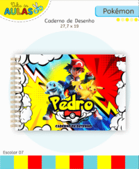 Pokemon – Kit Escolar 2026 (Lina Criativa) - Imagem 6
