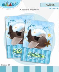 Aviões – Kit Escolar 2026 (Lina Criativa) - Imagem 7