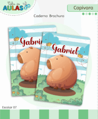 Capivara – Kit Escolar 2026 (Lina Criativa) - Imagem 7