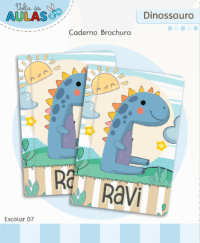 Dino – Kit Escolar 2026 (Lina Criativa) - Imagem 12