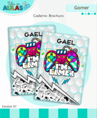 Gamer – Kit Escolar 2026 (Lina Criativa) - Imagem 7