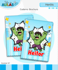 Heróis – Kit Escolar 2026 (Lina Criativa) - Imagem 7