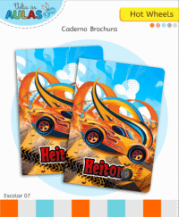 Hotwheels – Kit Escolar 2026 (Lina Criativa) - Imagem 12
