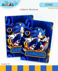 Sonic – Kit Escolar 2026 (Lina Criativa) - Imagem 7