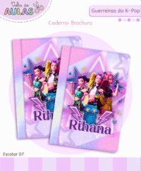 Guerreira do KPop – Kit Escolar 2026 (Lina Criativa) - Imagem 7