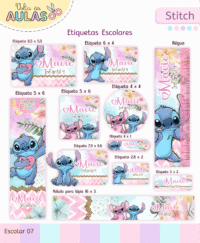 Stitch – Kit Escolar 2026 (Lina Criativa) - Imagem 2