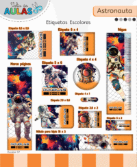 Astronauta – Kit Escolar 2026 (Lina Criativa) - Imagem 8