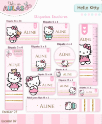 Hello Kitty – Kit Escolar 2026 (Lina Criativa) - Imagem 9
