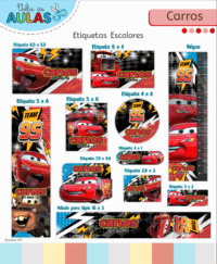 Carros Disney – Kit Escolar 2026 (Lina Criativa) - Imagem 8