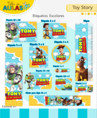 Toy Story – Kit Escolar 2026 (Lina Criativa) - Imagem 2