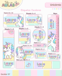 Unicórnio– Kit Escolar 2026 (Lina Criativa) - Imagem 7