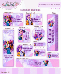 Guerreira do KPop – Kit Escolar 2026 (Lina Criativa) - Imagem 8