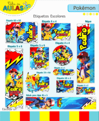 Pokemon – Kit Escolar 2026 (Lina Criativa) - Imagem 8