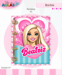 Barbie – Kit Escolar 2026 (Lina Criativa) - Imagem 11