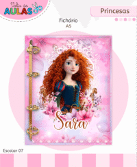 Princesas – Kit Escolar 2026 (Lina Criativa) - Imagem 9