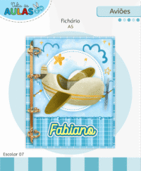 Aviões – Kit Escolar 2026 (Lina Criativa) - Imagem 9