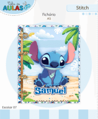 Stitch – Kit Escolar 2026 (Lina Criativa) - Imagem 9