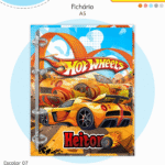 Hotwheels – Kit Escolar 2026 (Lina Criativa)