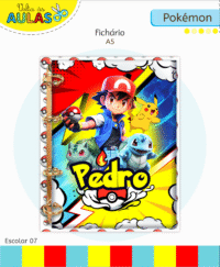 Pokemon – Kit Escolar 2026 (Lina Criativa) - Imagem 9