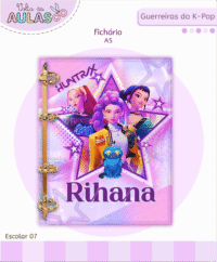 Guerreira do KPop – Kit Escolar 2026 (Lina Criativa) - Imagem 9