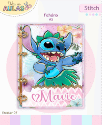 Stitch – Kit Escolar 2026 (Lina Criativa) - Imagem 3