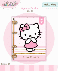 Hello Kitty – Kit Escolar 2026 (Lina Criativa) - Imagem 10