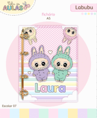 Labubu – Kit Escolar 2026 (Lina Criativa) - Imagem 13