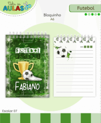 Futebol – Kit Escolar 2026 (Lina Criativa) - Imagem 10