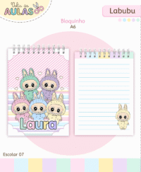 Labubu – Kit Escolar 2026 (Lina Criativa) - Imagem 2