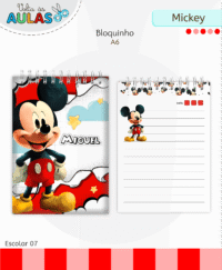 Mickey – Kit Escolar 2026 (Lina Criativa) - Imagem 10