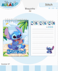 Stitch – Kit Escolar 2026 (Lina Criativa) - Imagem 10