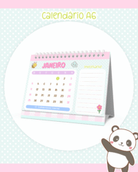 Calendários Fofinhos 2026 - Imagem 6