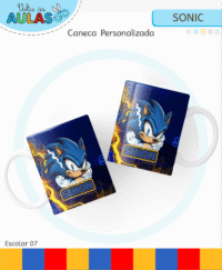Sonic – Kit Escolar 2026 (Lina Criativa) - Imagem 11